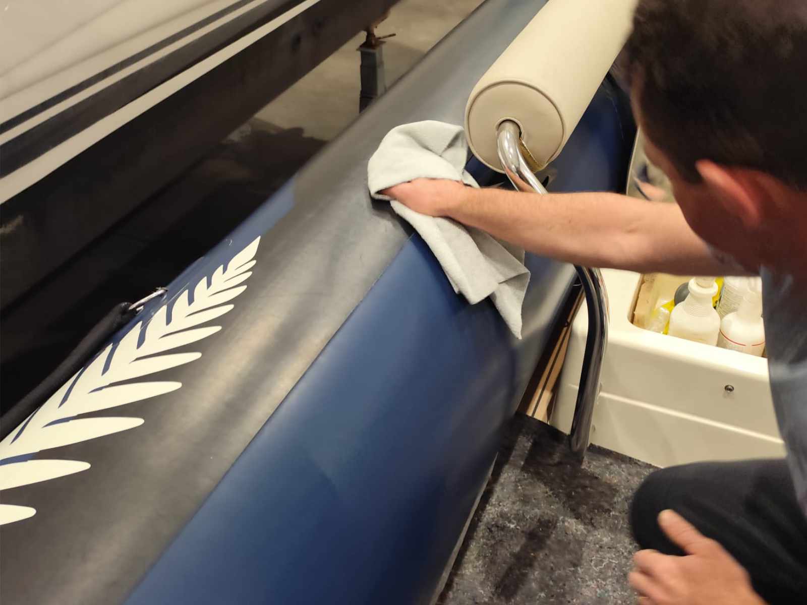 tender boat treatment anti-UV